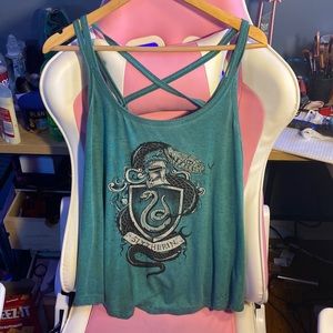 Harry Potter, slytherin tank top size medium